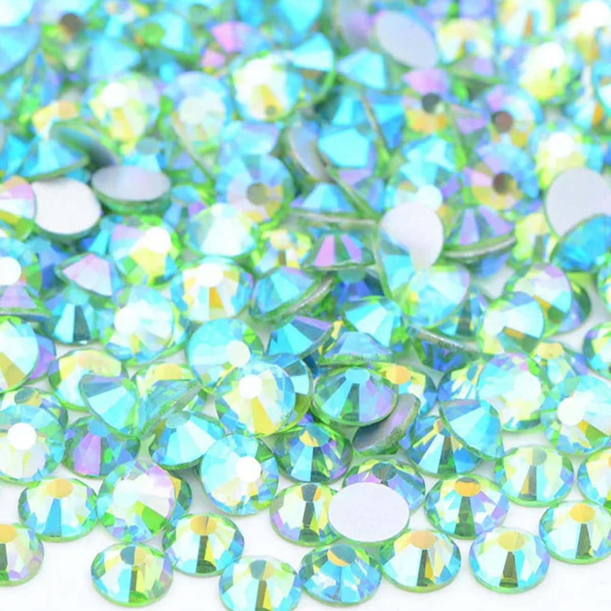 CIVIOOH SS6 SS8 SS10 SS12 SS16 SS20 SS30 Flatback Glass Rhinestones Clear Crystal AB Nail Strass Non-Hotfix Stone DIY Crafts