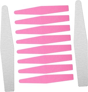 LIFKOME 10pcs Double-Sided Sponge Nail Files Manicure Tools for Polishing and Shaping Fingernails Lightweight Nail Buffers for Toenails and Thick
