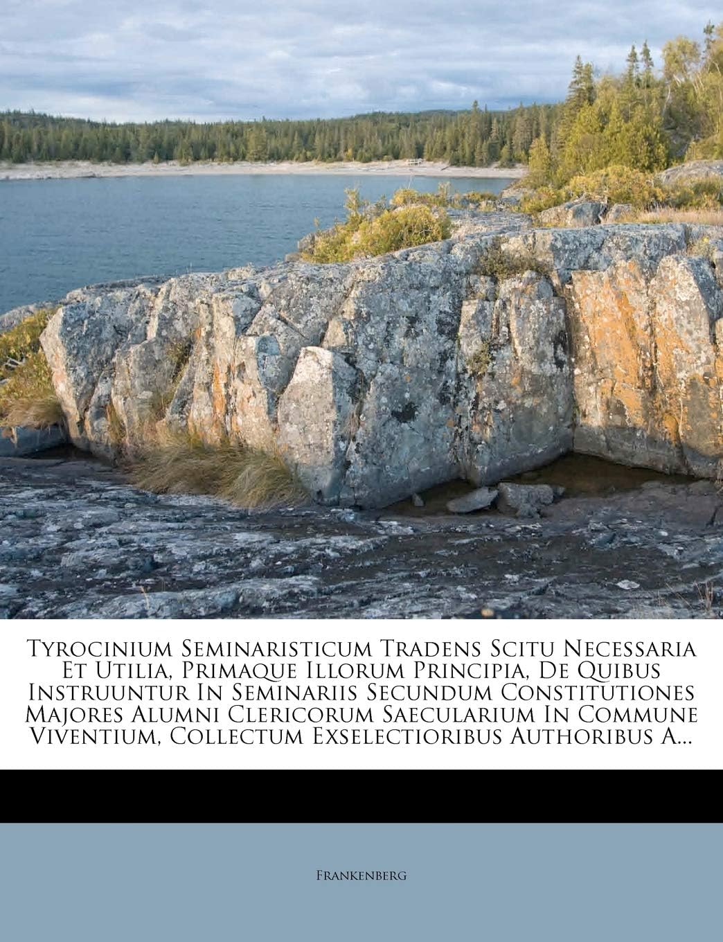 Tyrocinium Seminaristicum Tradens Scitu Necessaria Et Utilia, Primaque Illorum Principia, De Quibus Instruuntur In Seminariis Secundum Constitutiones ... Collectum Exselectioribus Authoribus A...