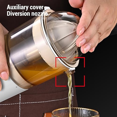 Miniatura 2 de Exprimidor eléctrico de naranja, potente e inalámbrico silencioso exprimidor de cítricos para el hogar, picnic, camping, extractor de jugo de alto