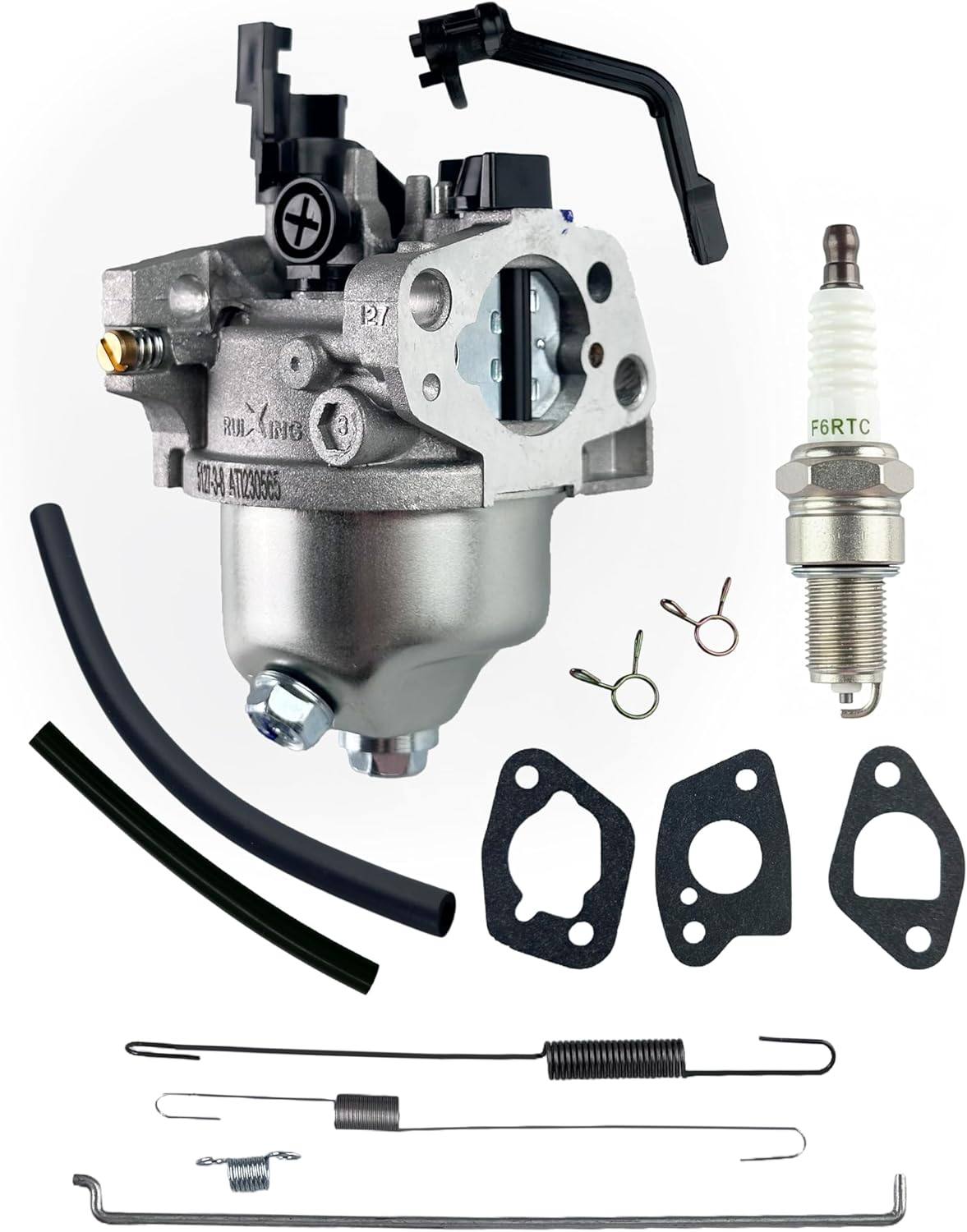 YAMAKATO Ruixing Gasoline Generator Carburetor Kit OEM for Champion Predator Generac 6500 8750 9000 5500 7000 8000 7500 9000 9500 Generator Powered by 420cc 439cc 459cc GX390 GX340 Engines.
