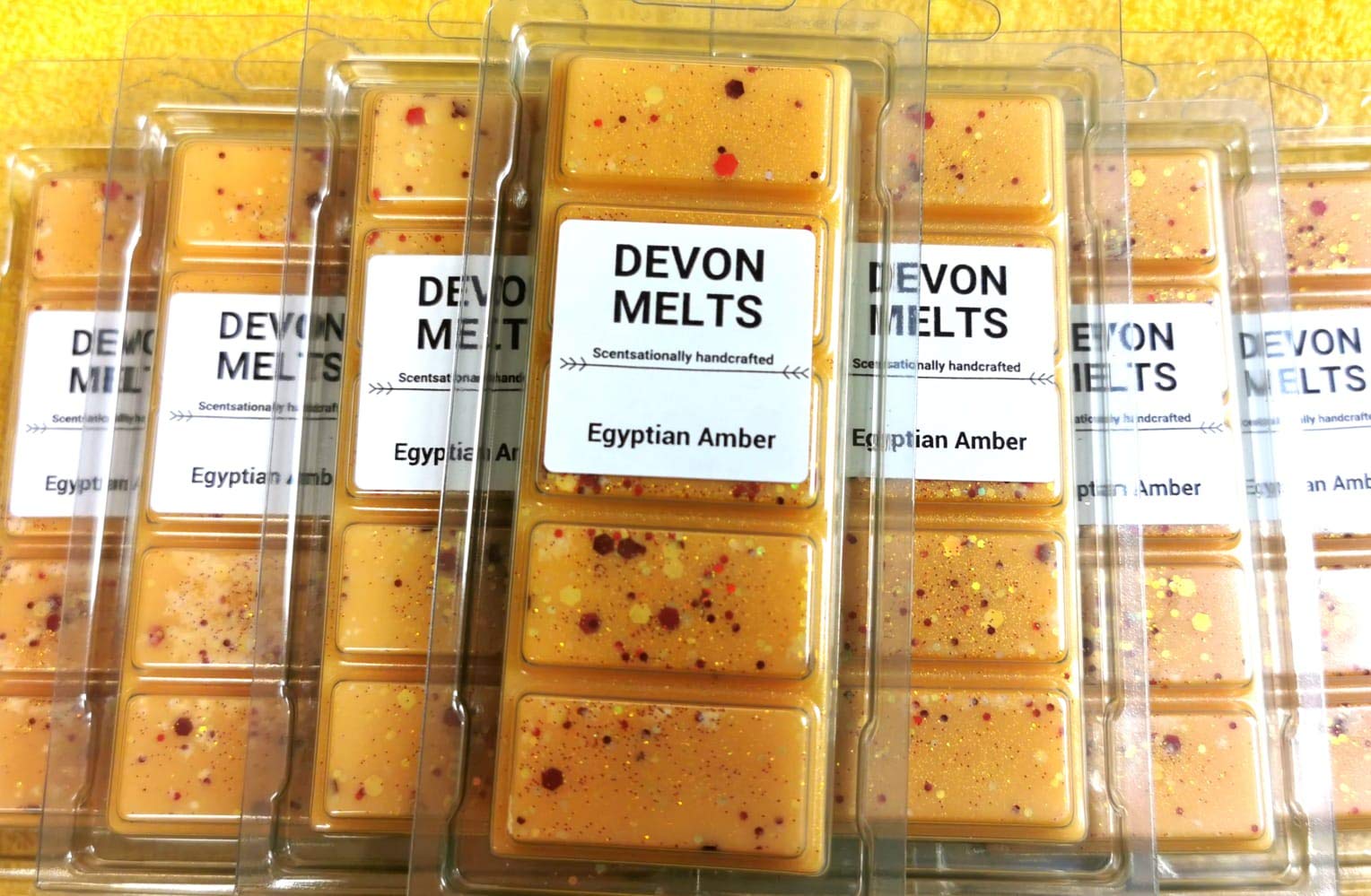 Devon Melts - Egyptian Amber - Highly Scented 100% Soy Wax Snapbar