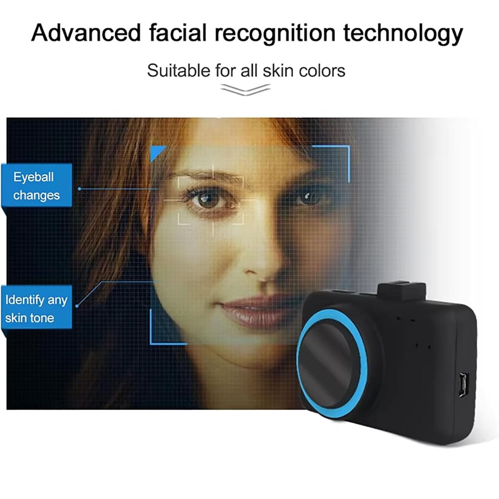 Dispositivo di allarme per la guida dell'affaticamento, monitor del sonno con messaggio vocale, avviso di sicurezza compatto per auto per prevenire l'affaticamento del guidatore
