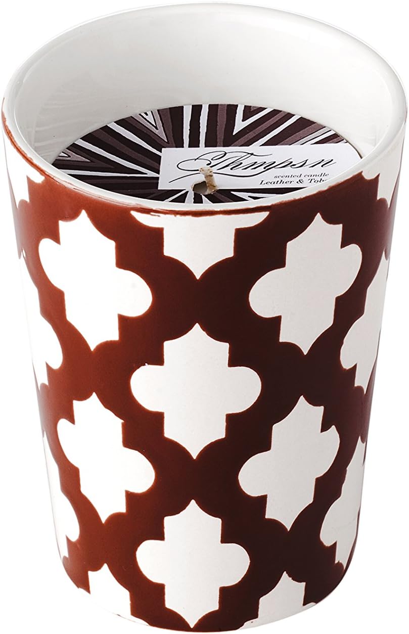 Thompson Ferrier Byzantine Moroccan Leather & Tobacco Candle (Brown)