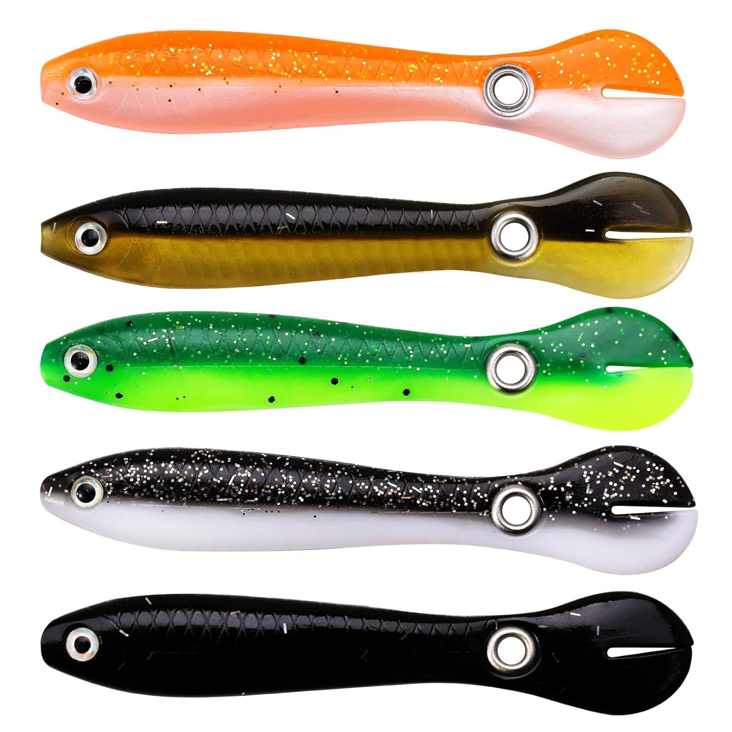 Hawkdeals 5 Pcs Soft Bionic Fishing Lure, Fishing Lures Kit, 10cm, Simulation Loach Soft Baits, Slow Sinking Bionic Swimming Lures, Freshwater Saltwater Bass Fishing Bait Kits Fishing Frog Lure (B0CY2TKR3Q) Amazon Price History, Amazon Price Tracker