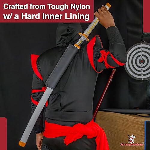 Miniatura 5 de Armory Replicas Katana Bokken Shinai Foam Sword - Estuche de transporte de nailon
