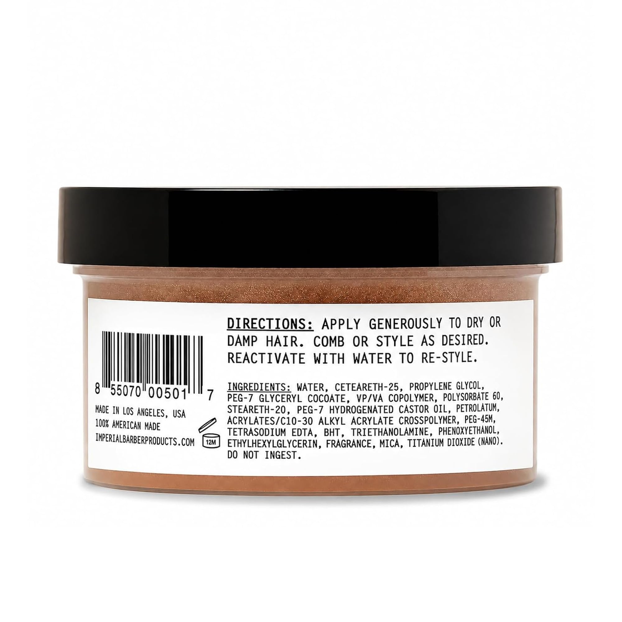 Imperial Barber Grade Products | Fiber Pomade, 6 oz