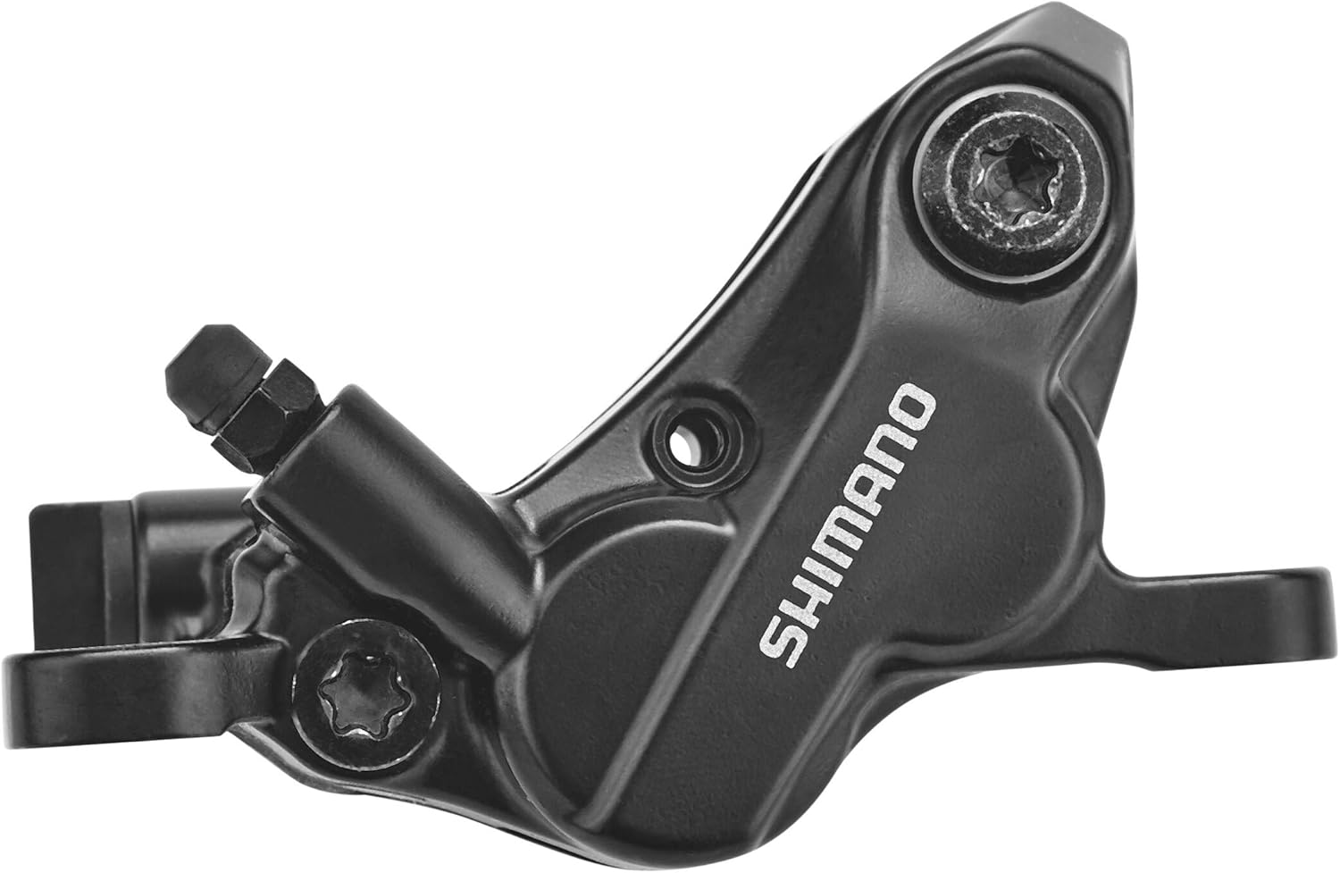 Shimano Deore BR-MT520 4 pot calliper, post mount, front or rear, black