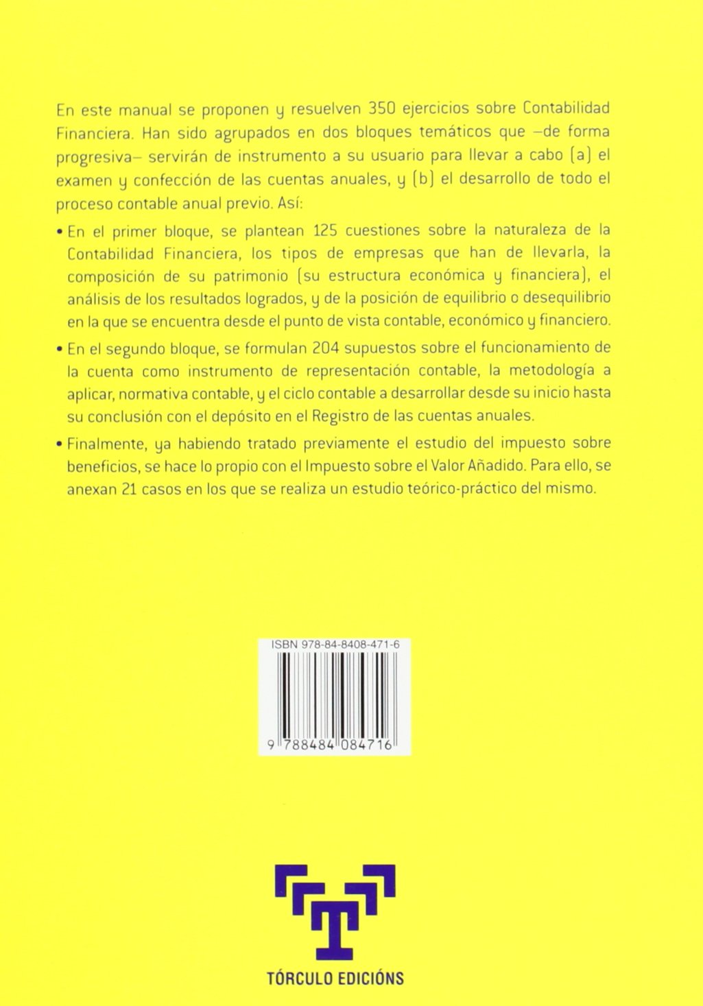 Ejercicios resueltos de contabilidad financiera: Introducción (SIN COLECCION)