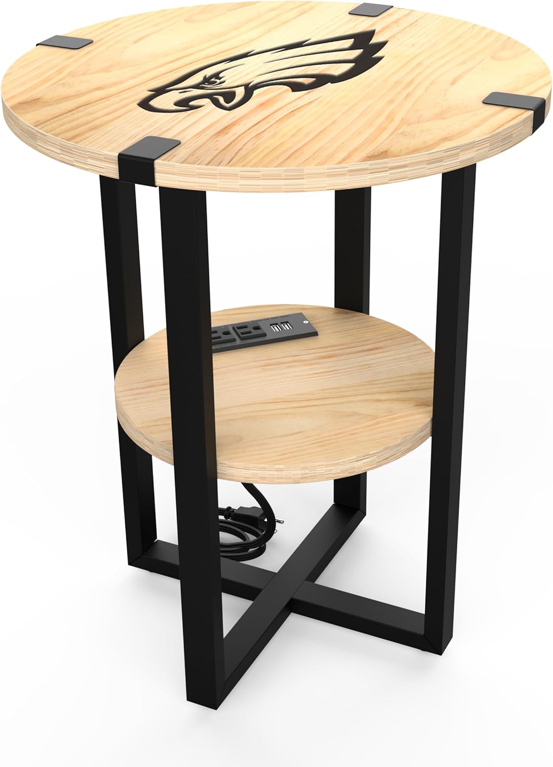 Imperial Philadelphia Eagles 18" Side Table with Charger