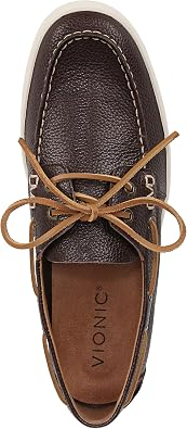 Vionic Men's Uptown Boat Dress Boat Shoes