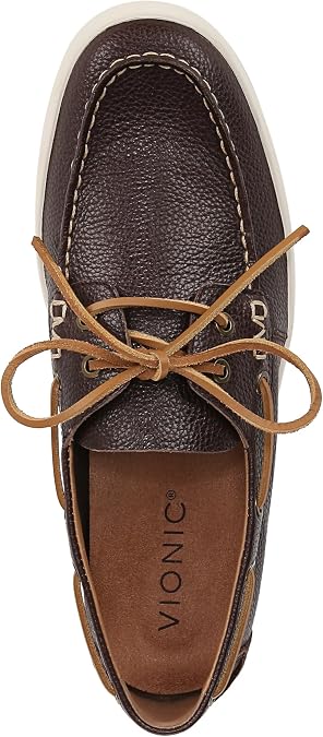 Vionic Men's Uptown Boat Dress Boat Shoes