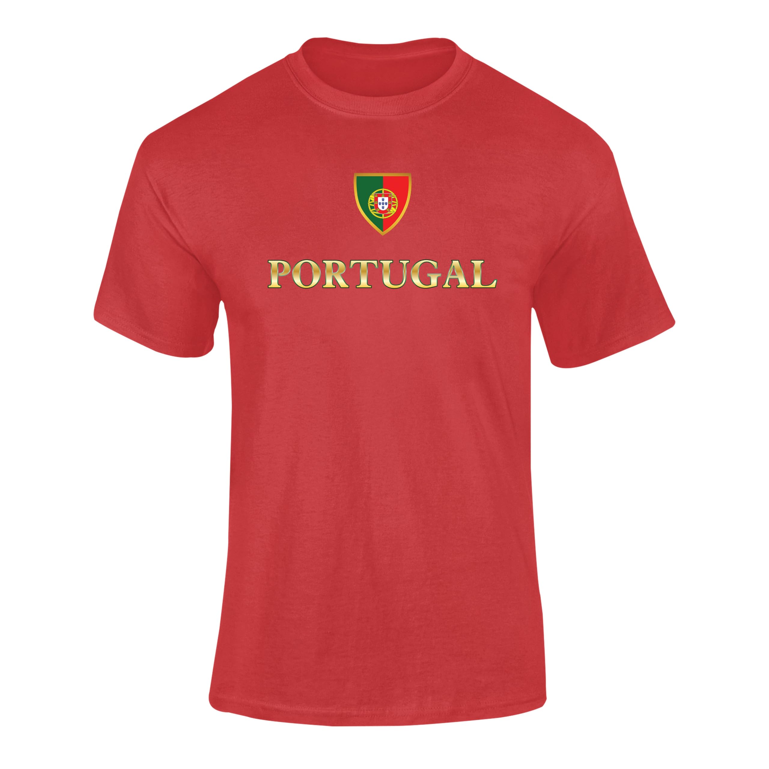 Portugal Football Shirt for Kids Adults Flag Supporter T Shirt 1R34
