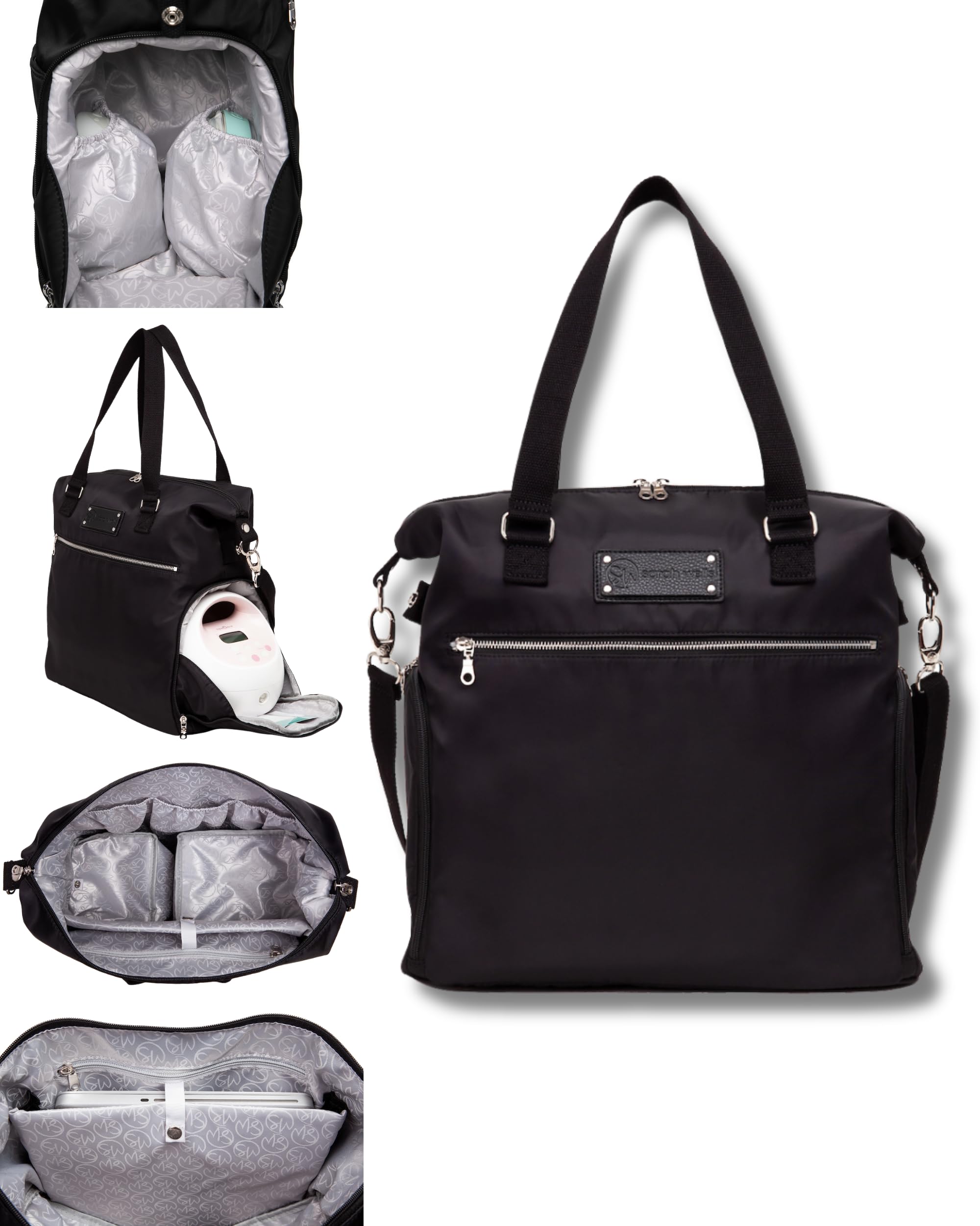 Sarah WellsLizzy Breast Pump Bag (Anniversary Black)