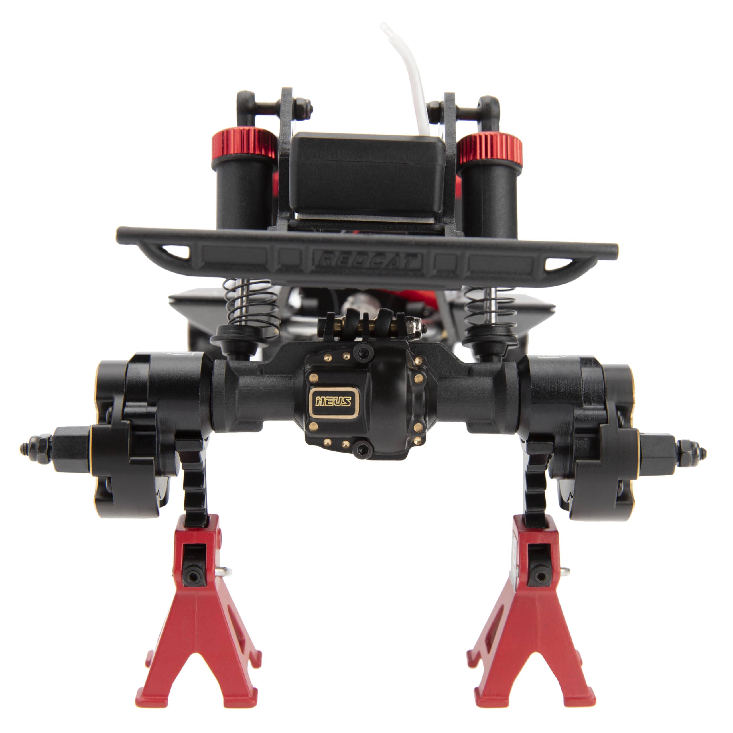 MEUS RACING 7g Ascent 18 Brass Diff Cover Front and Rear Differtial Covers for Redcat Ascent-18 Upgrades 1/18 RC Crawler Parts