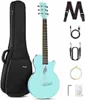 ギター Enya Nova Go SP1 Enya NOVA Go SP1 Carbon Fiber Acoustic Electric Guitar.