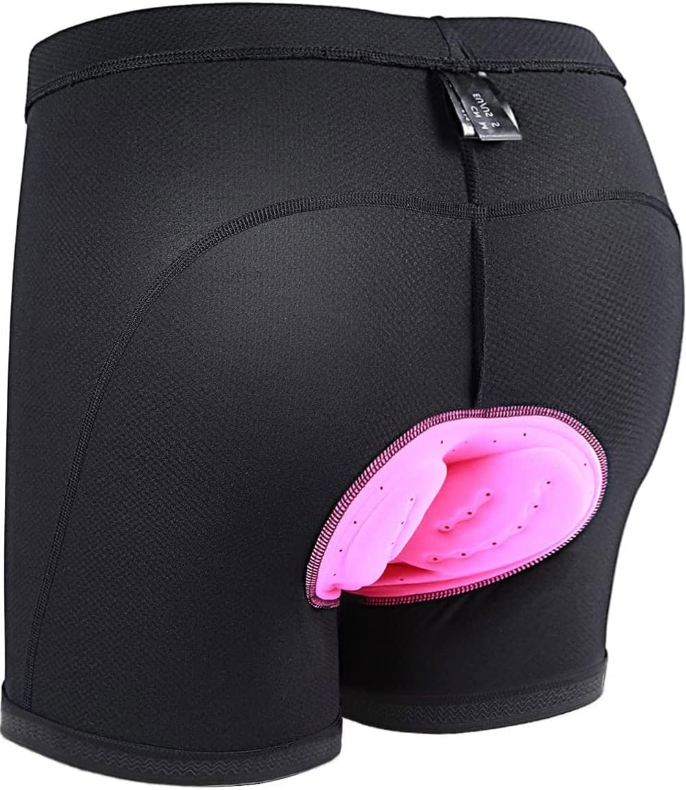 SportneerCycling Shorts for Women - 3D Padded Bike Shorts Cycling Underwear, Bicycle Road Biking Cycle Shorts for Women