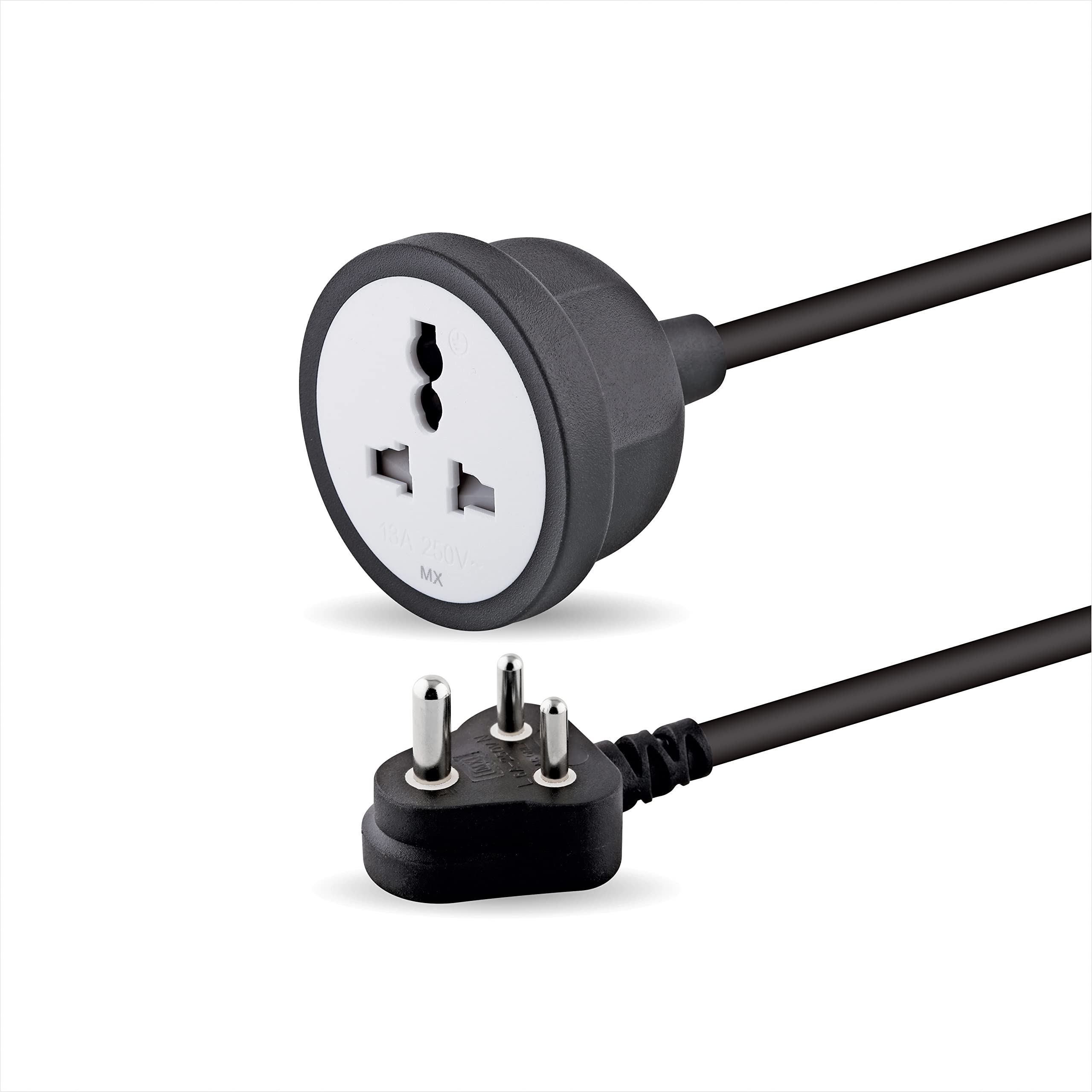 Buy MX Single Socket Extension Board with 1.5M Heavy Duty Long Wire