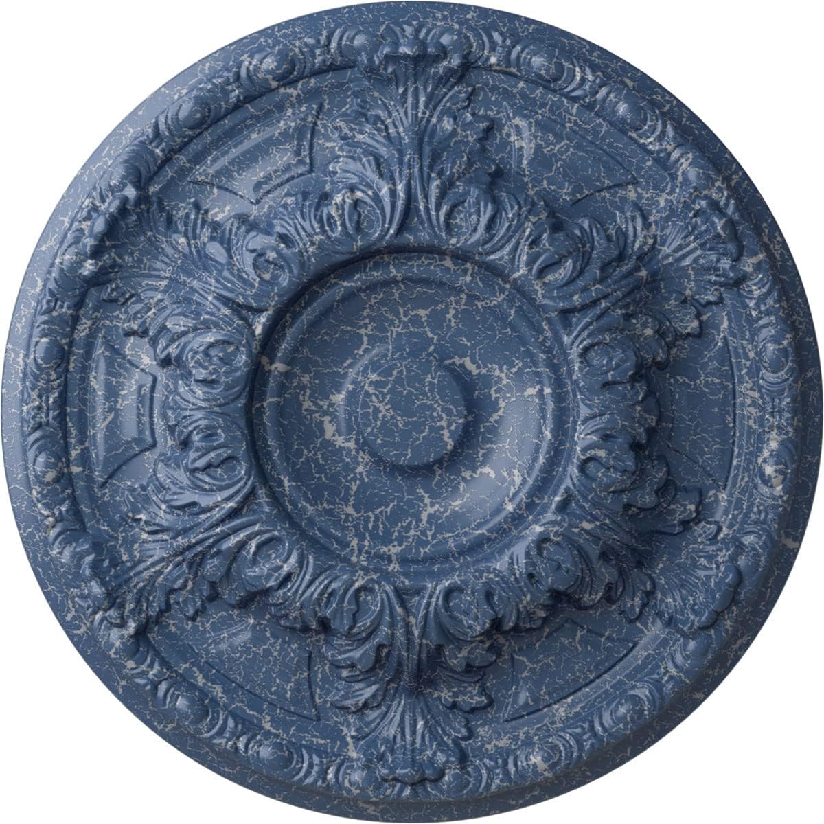 Ekena Millwork CM19GAAMC Granada Ceiling Medallion, 19" OD x 1 1/2 P, Americana Crackle