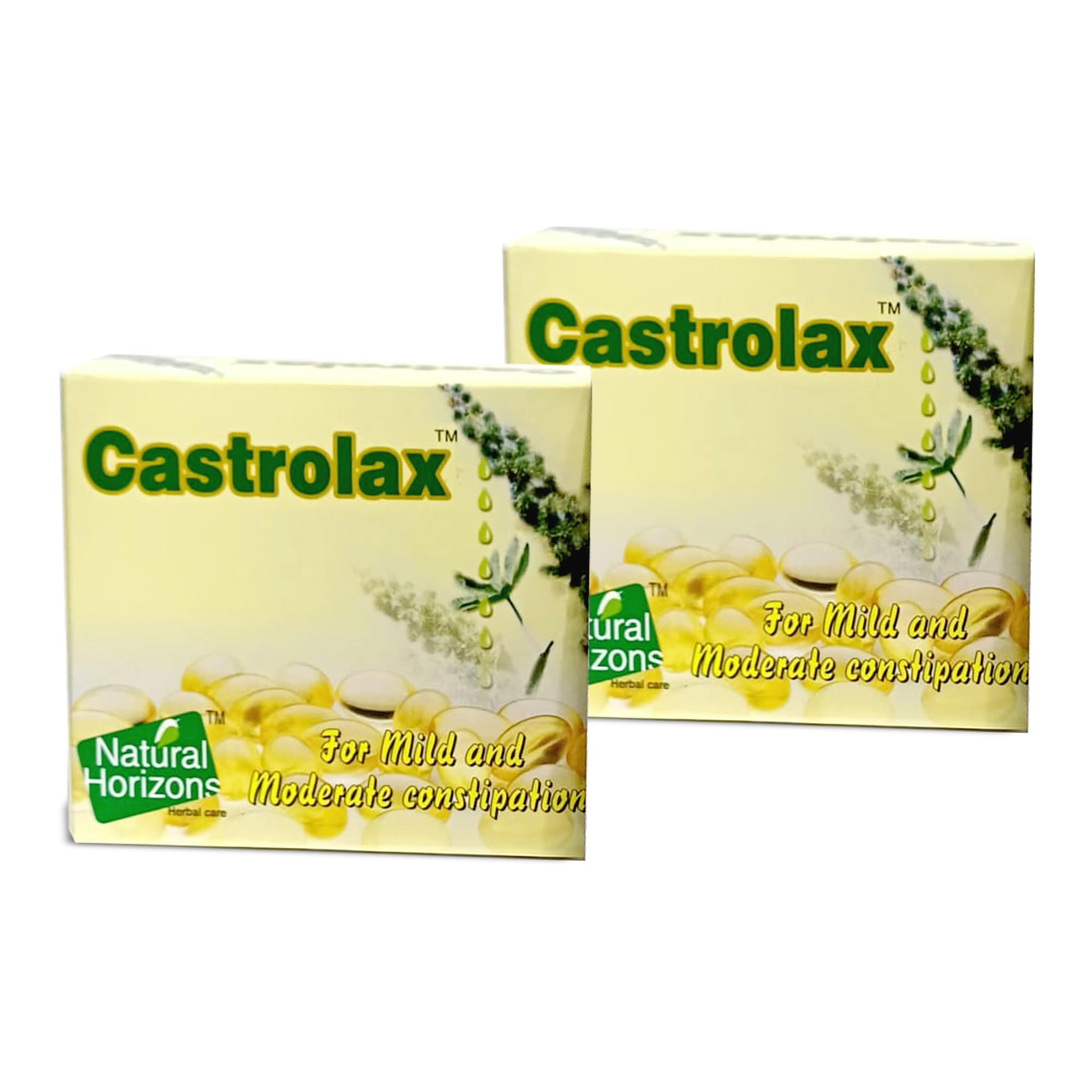 Natural Horizons - Castrolax Castor Oil Capsules for Constipation Relief - 60 Soft-Gel Capsules, 700mg Per Capsule (B0DB8MGY6C) Amazon Price History, Amazon Price Tracker