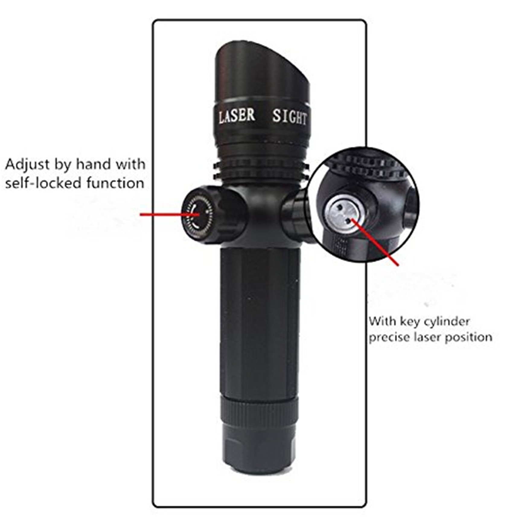 Buy WNOSH Green Dot Sight with Pressure Switch 532nm PicatinnyWeaver