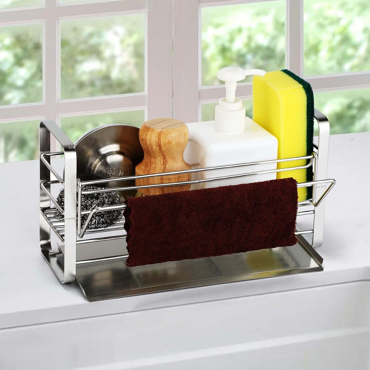 白井産業(Shirai) カウンター下収納 ラック キャビネット 木製