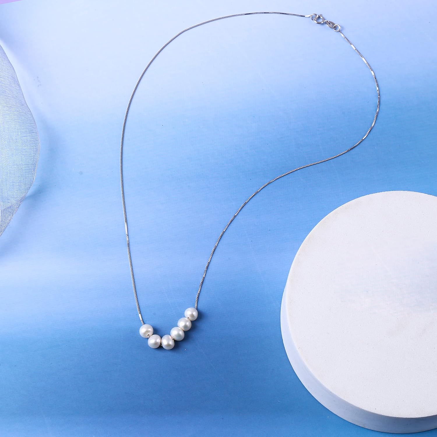 ALoveSoul Birthday Gifts for Women - 925 Sterling Silver Pearls Necklace Birthday Gift Ideas for Women - Image 6