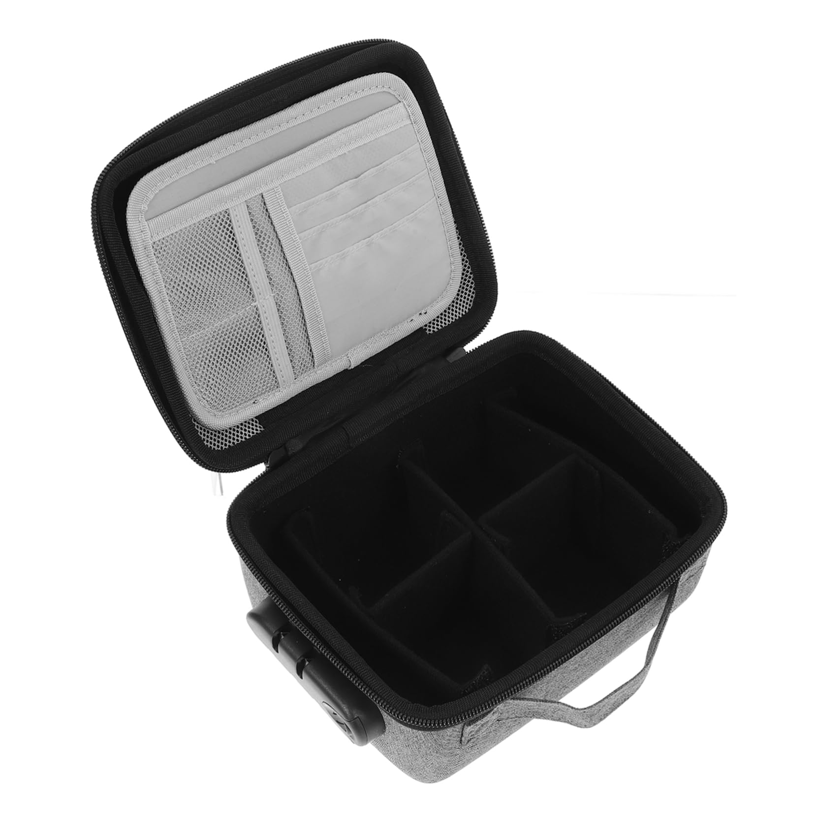 MAGICLULU 3stücke Stamper Organizer Dokumententasche Mit Schloss Tragbare Reisetasche Für Pässe Karten Und Wertsachen Große Kapazität Mehrschichtige Fächer Vielseitig Nutzbar