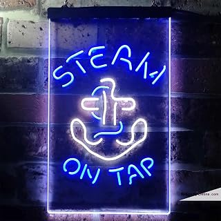 Personalized Bar Party Wedding Gift Custom Signs Anchor Steam Beer On Tap Led Lamp Neon Like Signs For Wall Decor 16 x 12 In