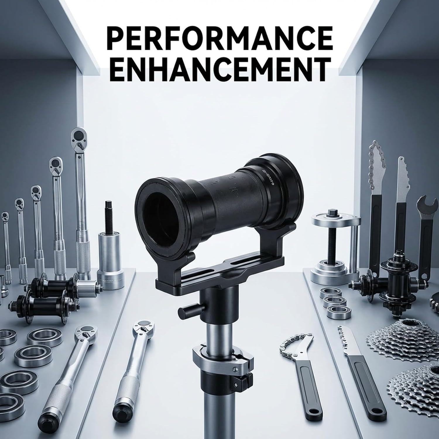 Pressfit Bottom Bracket BB86 30mm Crankset Bearing for Mountain Road Bikes, Aluminum Alloy - Sealed Bearings, Noise Reduction, Durable and Lightweight Design