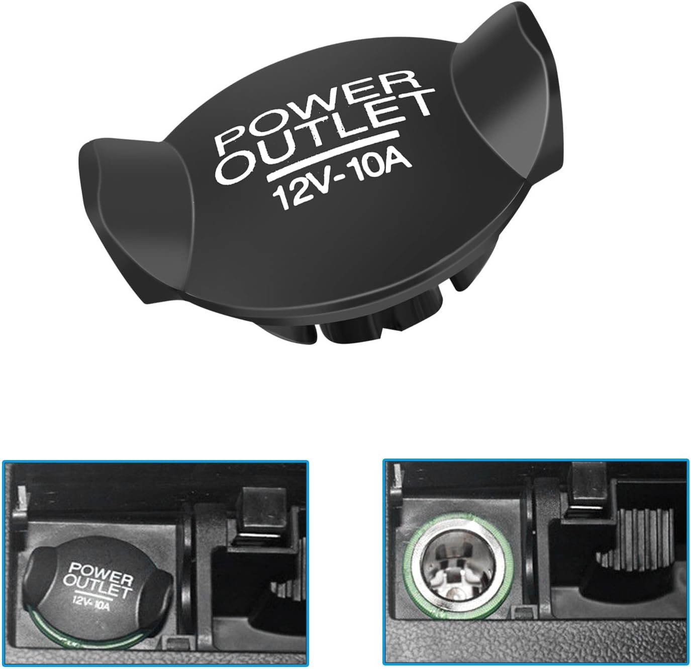 Newseego Car Power Socket Lighter Cigarette Outlet Cover