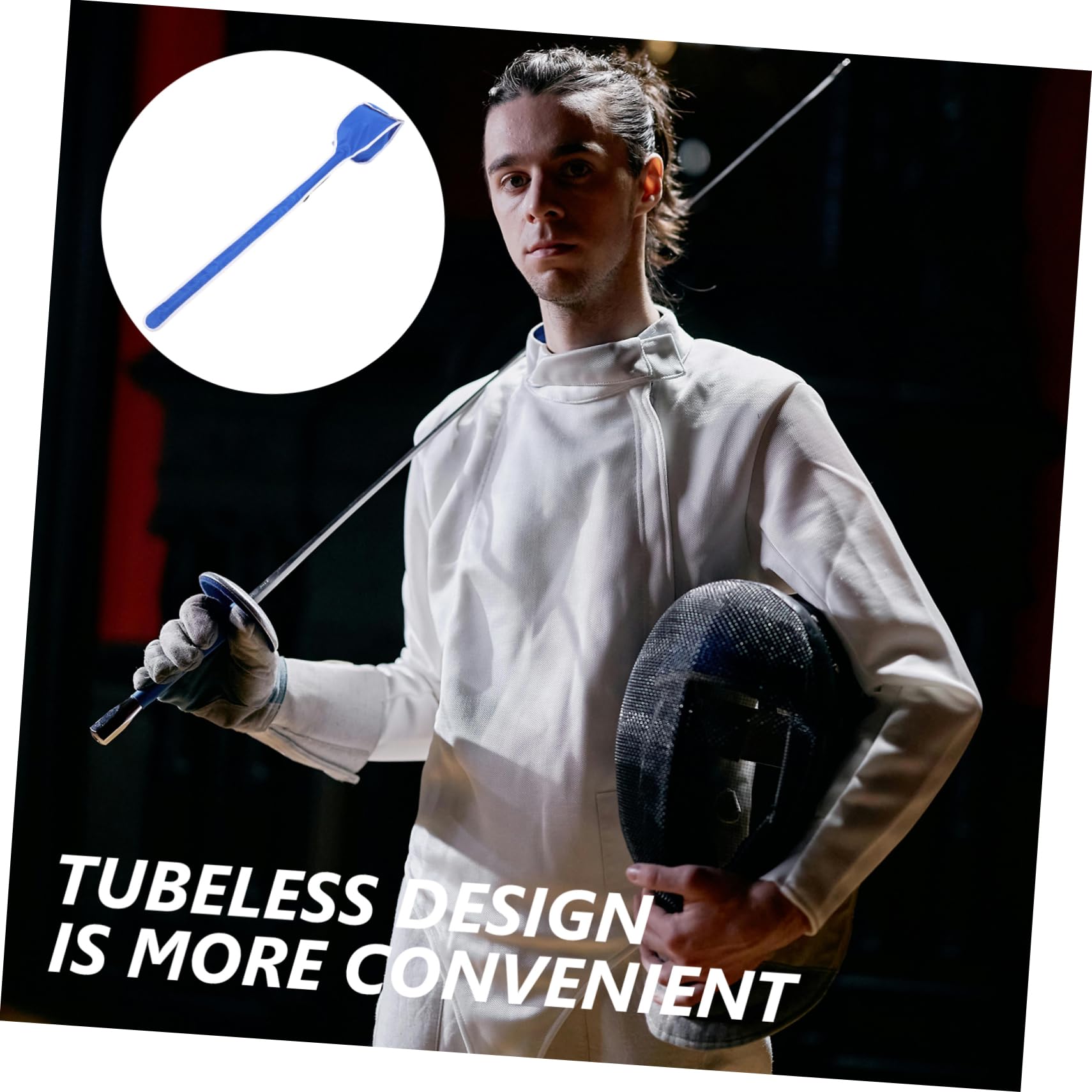 Toddmomy Fencing Sports Accessories Sword Cover Cloth Bag for Storage Organizer