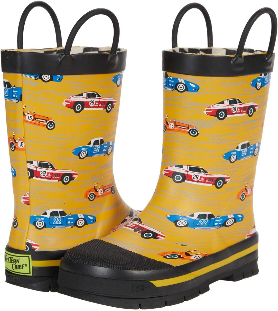 Retro Race Rain Boots (Toddler/Little Kid/Big Kid)