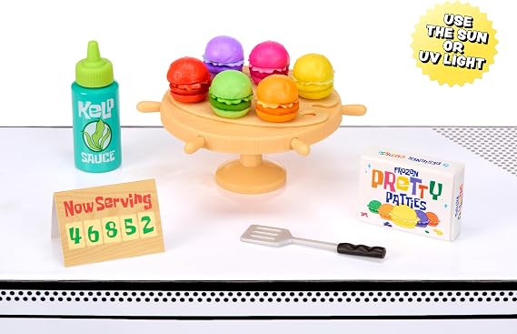 MGA Miniverse Make It Mini Spongebob Squarepants 6 Pack Mini Collectible - Blind Pack DIY Resin Replica Non Edible Collectible Novelty Gift for Ages 8+