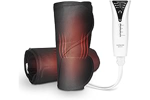 QUINEAR Leg Massager with Heat: Circulation and Pain Relief