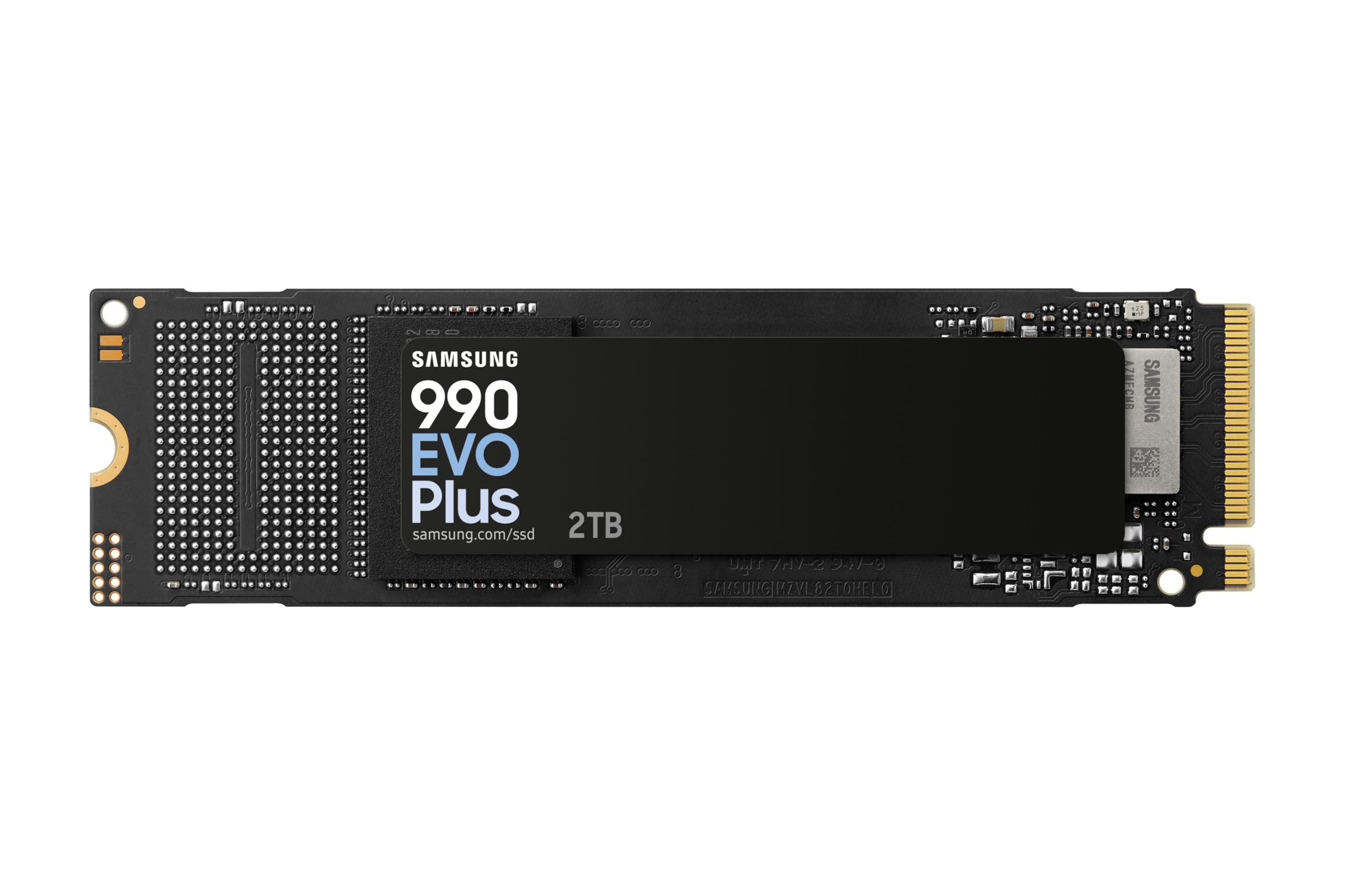 Samsung Memorie MZ-V9S2T0BW 990 EVO Plus SSD Interno da 2TB, PCIe Gen 4.0 x4 / 5.0 x2 NVMe 2.0, memoria progettata per professionisti e giocatori occasionali, compatibile con PC