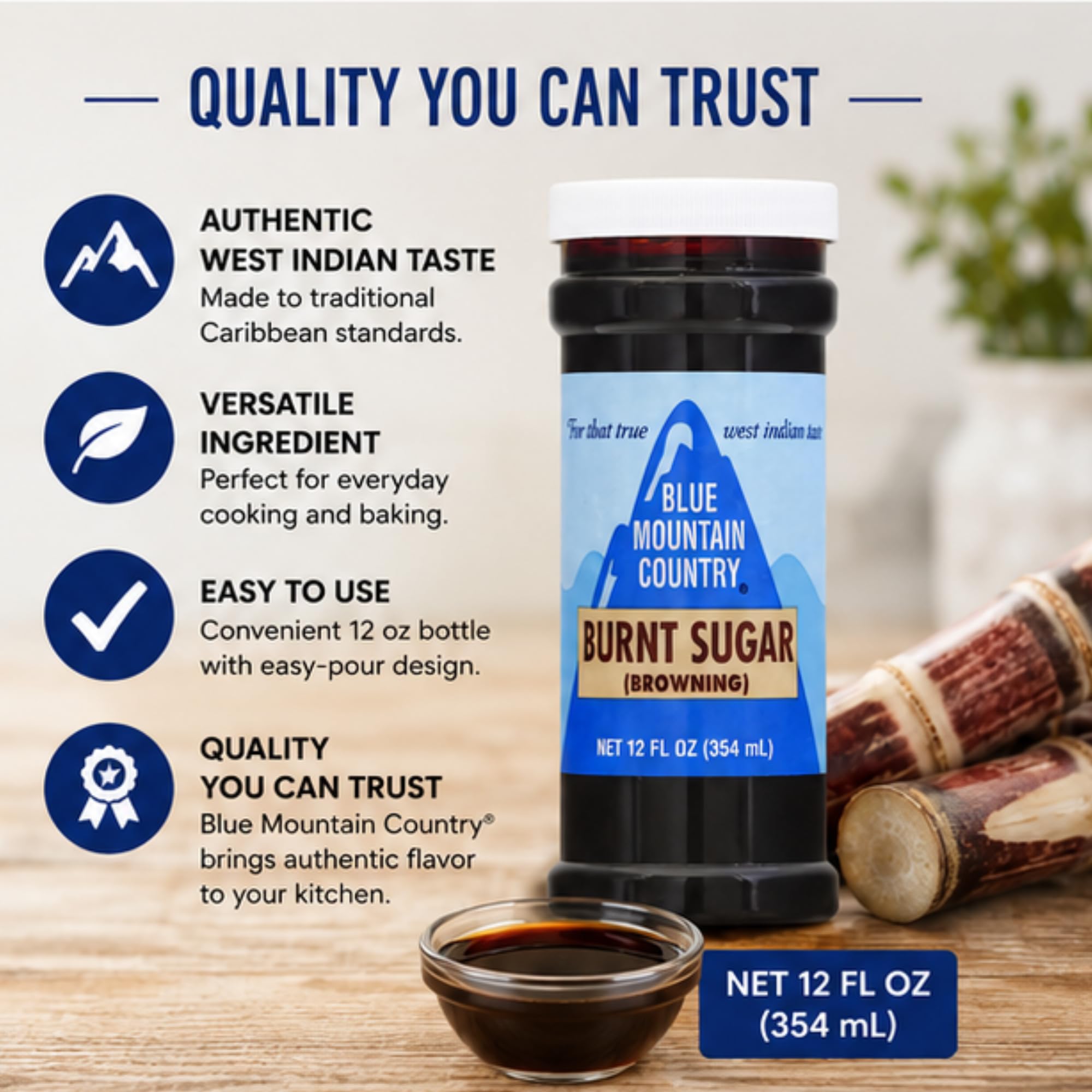 Amazon.com : Blue Mountain Country Browning (Burnt Sugar) – 12 oz