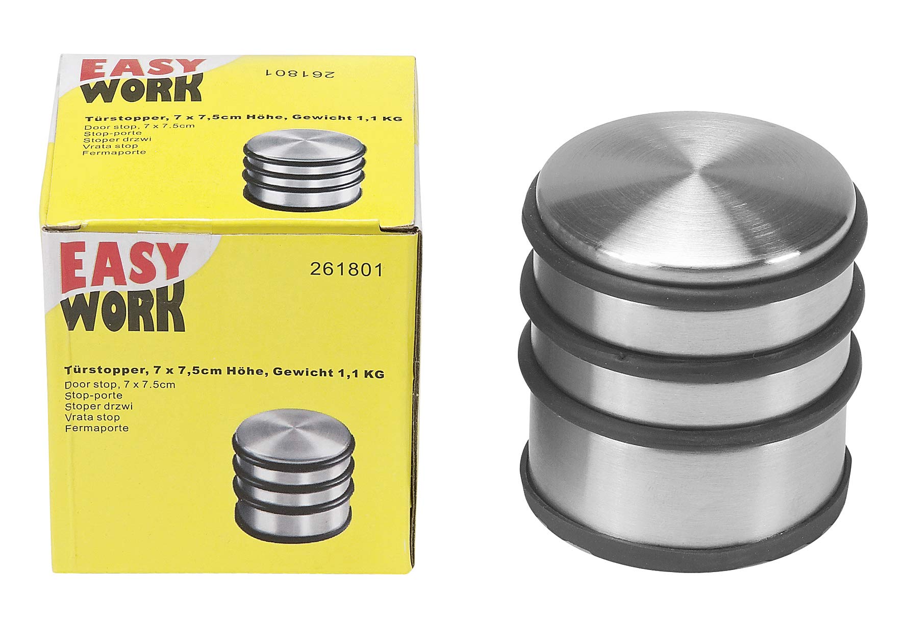 Unbekannt Easy Work 261801 Door Stopper, Metal, multicoloured, 28 x 28 x 18 cm