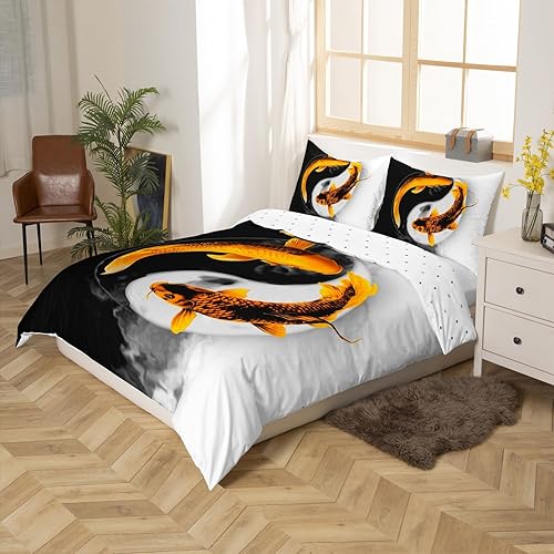 Miniatura 9 de Erosebridal Juego de ropa de cama de ancla, funda de edredón náutica, tamaño Queen, temática costera oceánica, juego de funda de edredón estilo