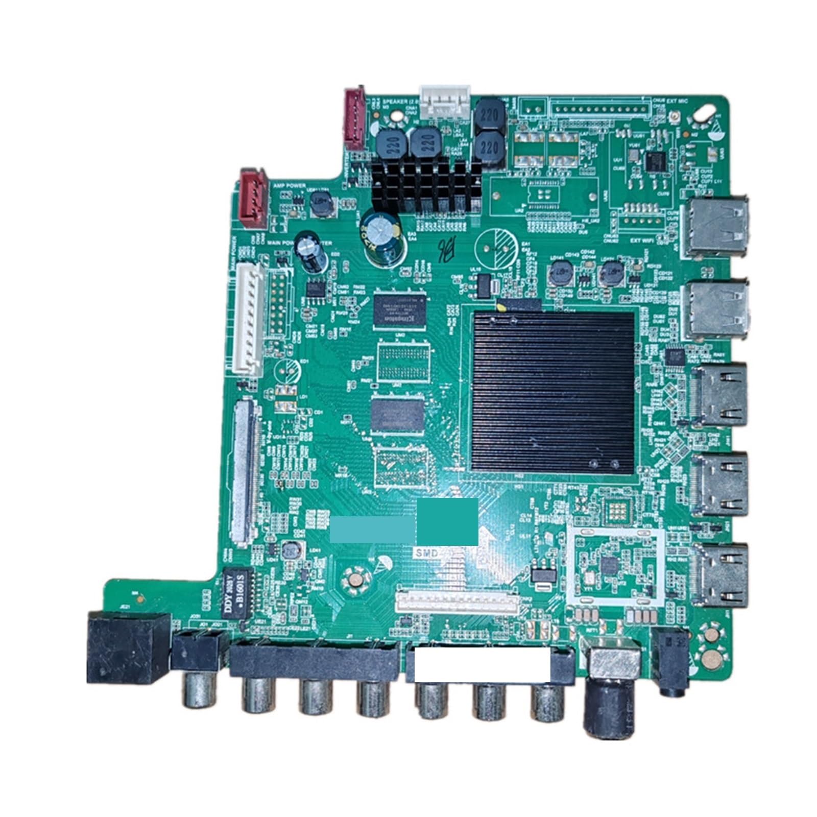 Carte mère TV T.SK708D.81 avec WiFi 4 cœurs 4K et mémoire 1G+8G testée