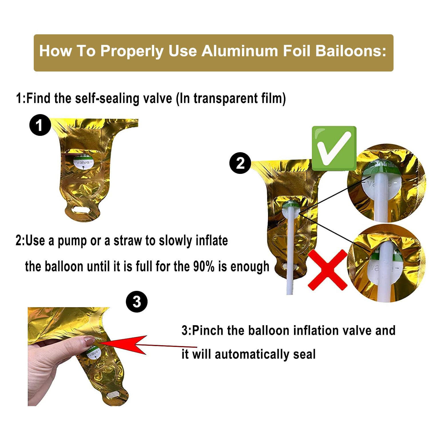 2Pcs Champagne Gold One Balloon Set, 40inch Large Foil White Gold Number 1 Balloon and 26inch Script Letter One Banner for Boy or Girl 1st Birthday Decorations