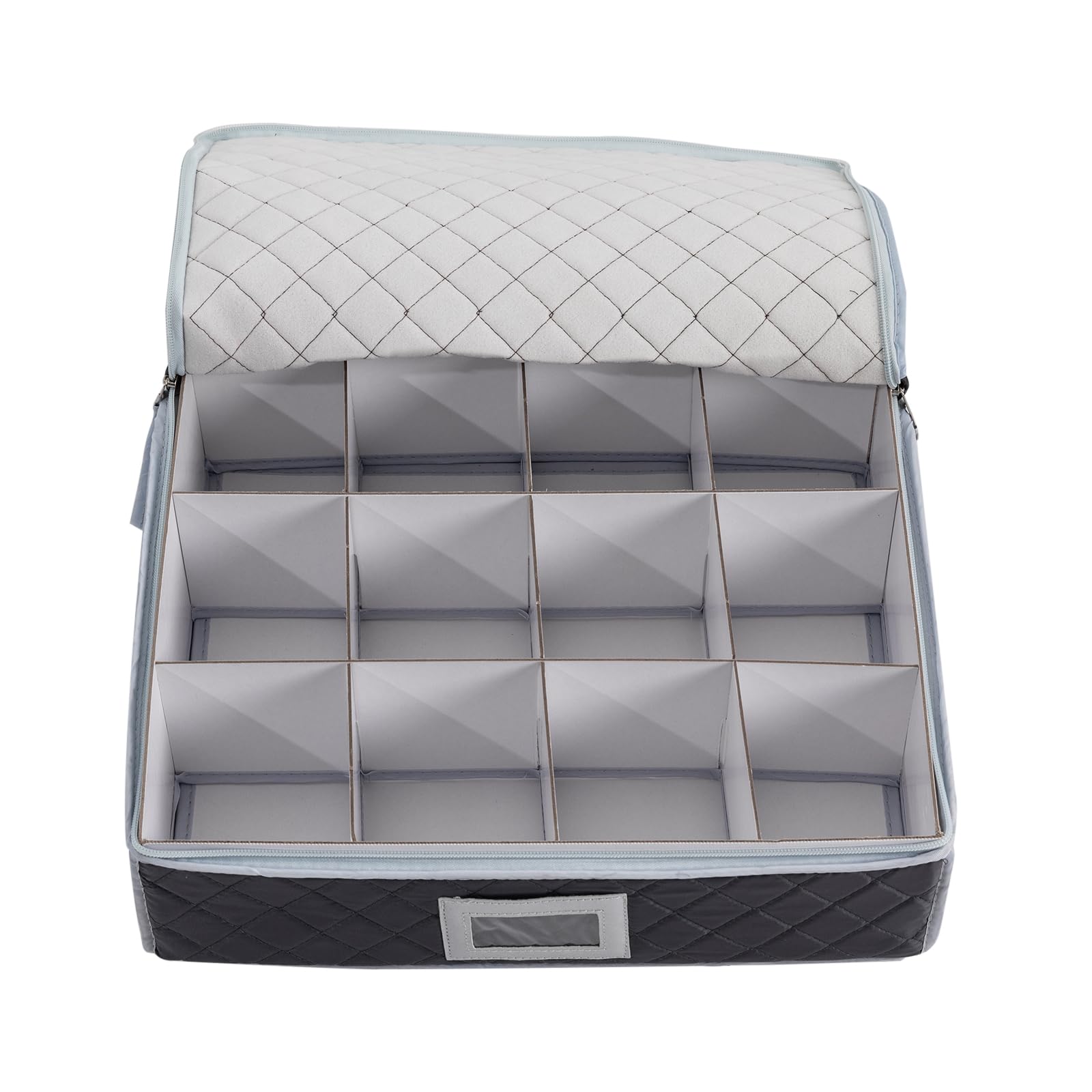 5 Stoff Tellerhalter Wohnmobil, Camping Geschirr Kisten, Aufbewahrung von Tellern und Tassen, Filz Aufbewahrungsbox, mit Plattenmatten, für Wohnmobil, Wohnwagen, Mobilheim, Wohnmobil, Camping, Küche