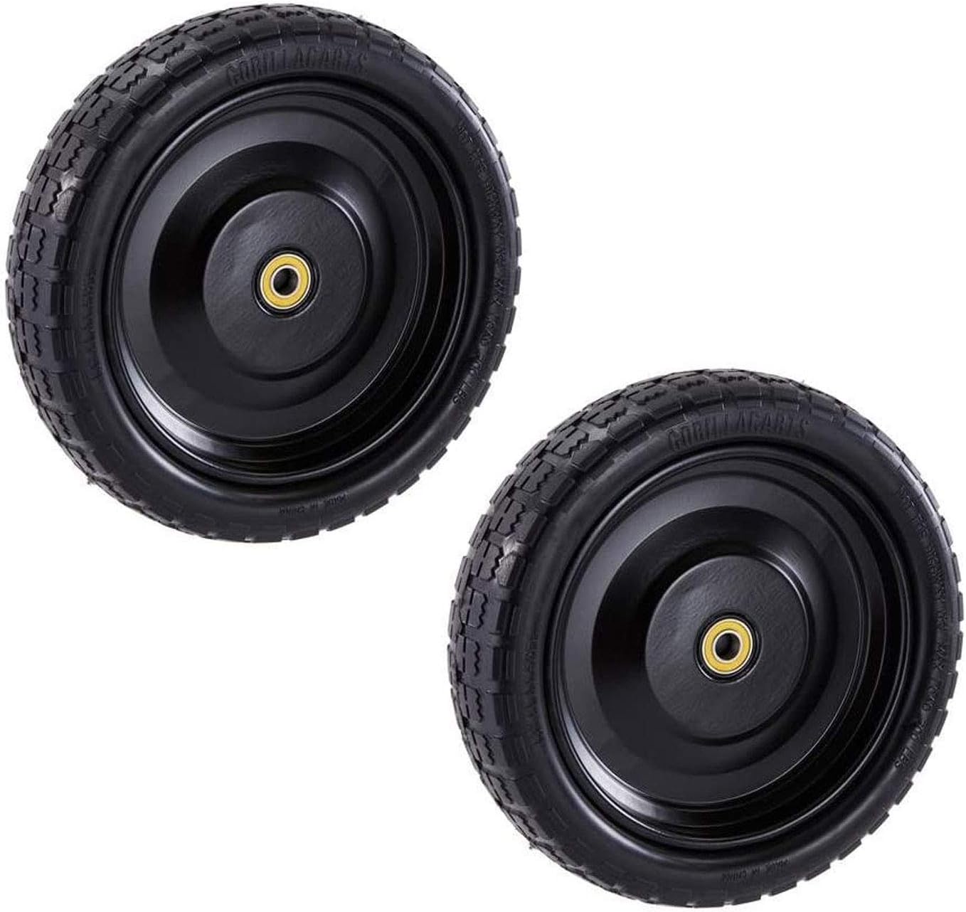 Gorilla Carts 13 Inch No Flat Replacement Wheel, Pneumatic