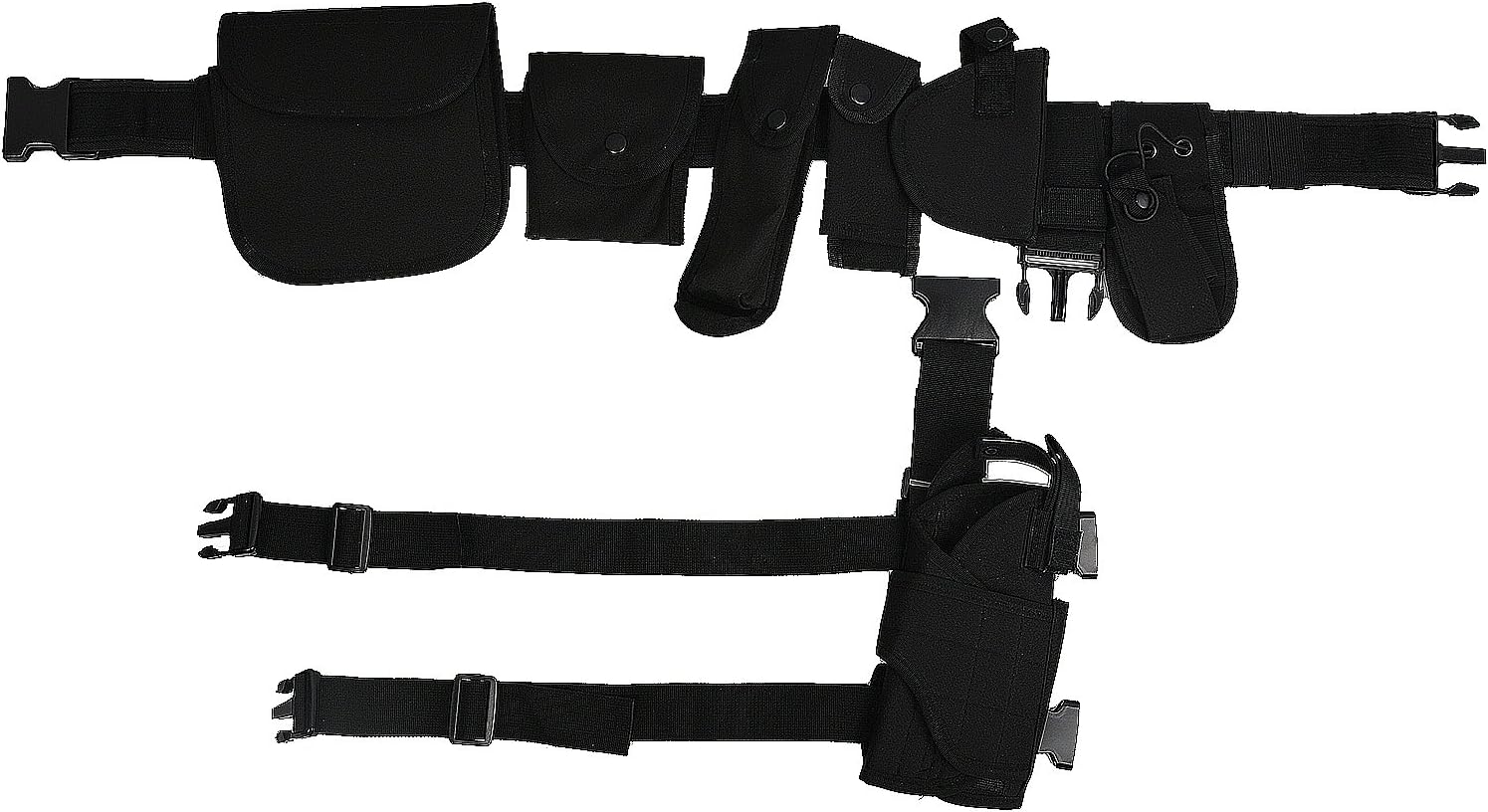 Pluscraft Nylon Belt Holster Set Cosplay Costume Accessories Mens Halloween
