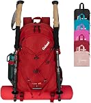 Goloni 45L Sac à dos de randonnée avec couverture de pluie, sac à dos léger pour camping pliable pour Trekking
