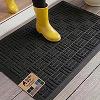 Vista 84 de Gorilla Grip WeatherMax - Tapete para todas las estaciones 100% impermeable, 23 x 35 pulgadas, goma natural duradera, resistente a manchas