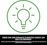 NINJA Air Fryer, 3,8L, 4-en-1, Sans Huile, Frire à l'air, Rôtir, Déshydrate, Panier Antiadhésif Compatible Lave-Vaisselle, 2-4 Portions, Digitale, Gris et Noir, AF100EU - 2