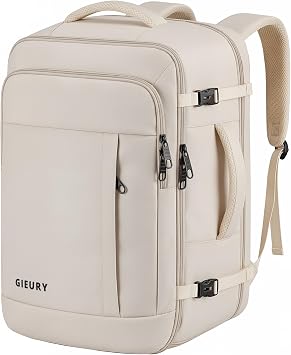Travel Backpack For Women, Extra Large 50L Expandable Carry On Backpack