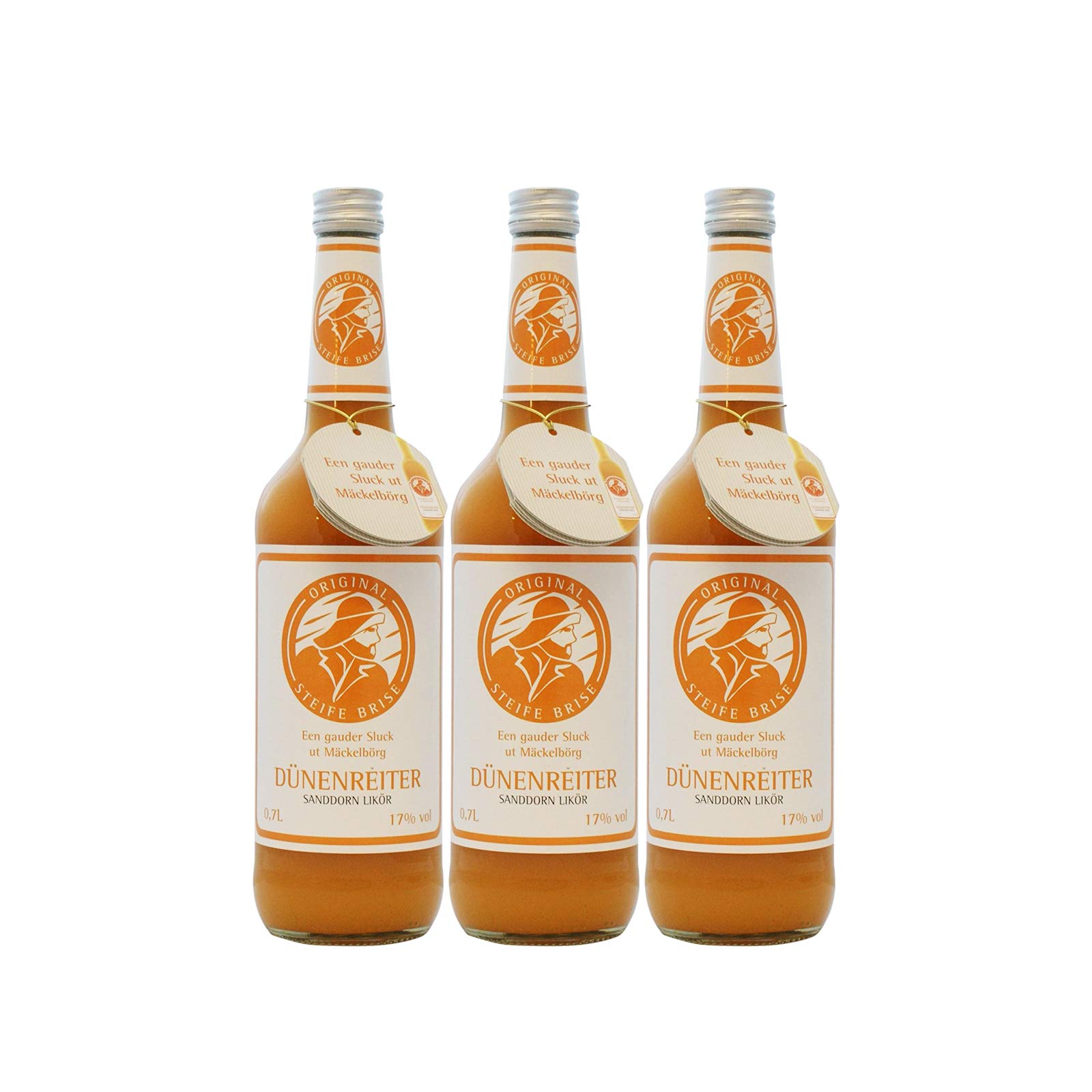 Sanddornlikör Dünenreiter 17% vol. 0,7l (3)