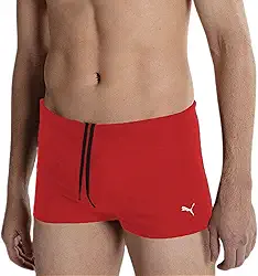 Sunga Boxer Masculina Puma UV50+ Lycra Xtra® Life Moda Praia Natação Psicina Verão 2025/2026